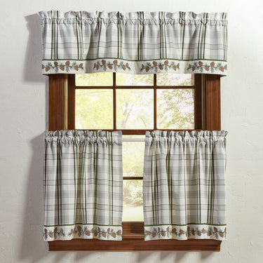 Ponderosa Pine Bordered Valance 14